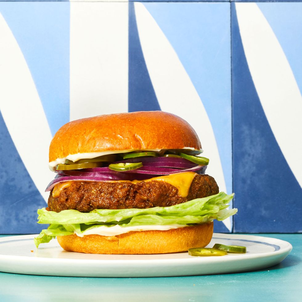 Roasted Eggplant Veggie Burgers