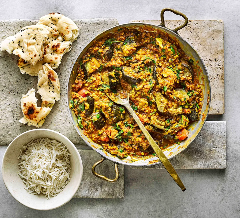 Vegan Aubergine Curry