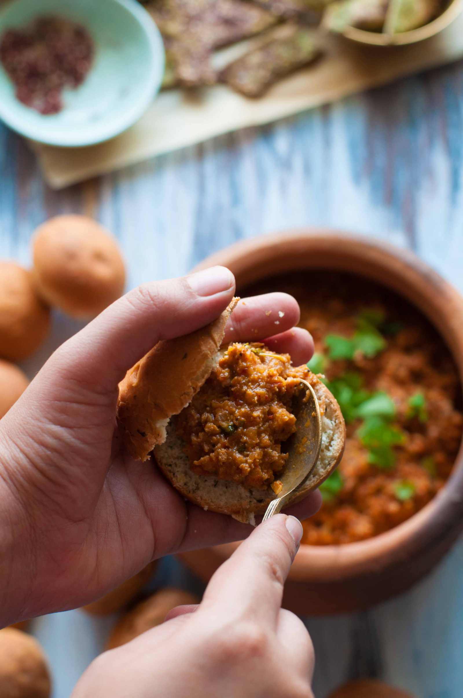 Indian Chicken Keema Sliders